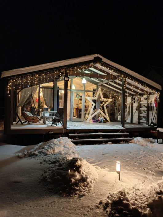 Фотографии Коттеджа 
            Частный дом Барн с баней и большой игровой зоной