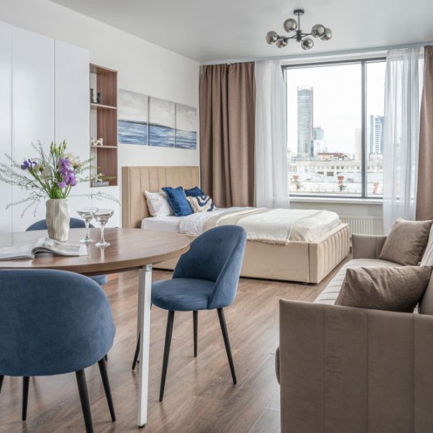 Фотографии квартиры 
            7 Апартаменты Радиус на Малышева 42а (17)