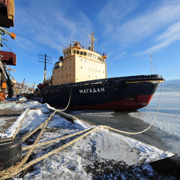 Фотография транспортного узла Магаданский морской торговый порт