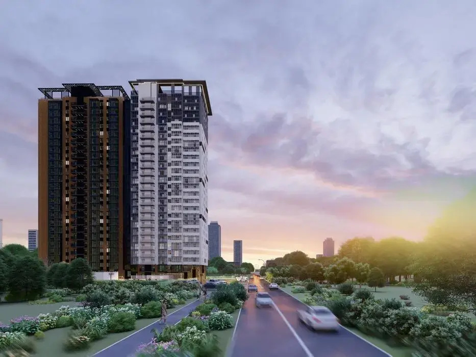 Фотография квартиры Апартаменты с Двумя комнатами в Новом доме с видом на Барамзиной 38