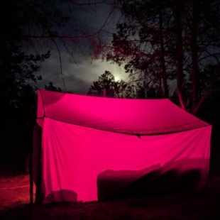 Фотография кемпинга Цветок под Снегом