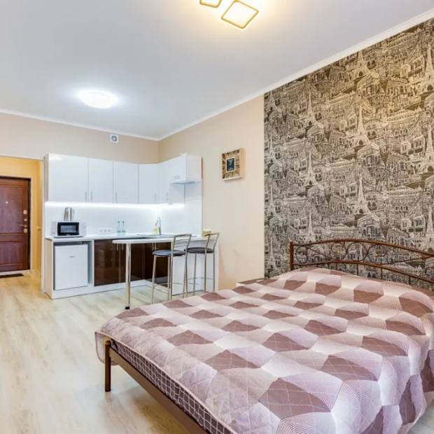 Фотографии квартиры 
            Апартаменты Никольские Коричневая Студия