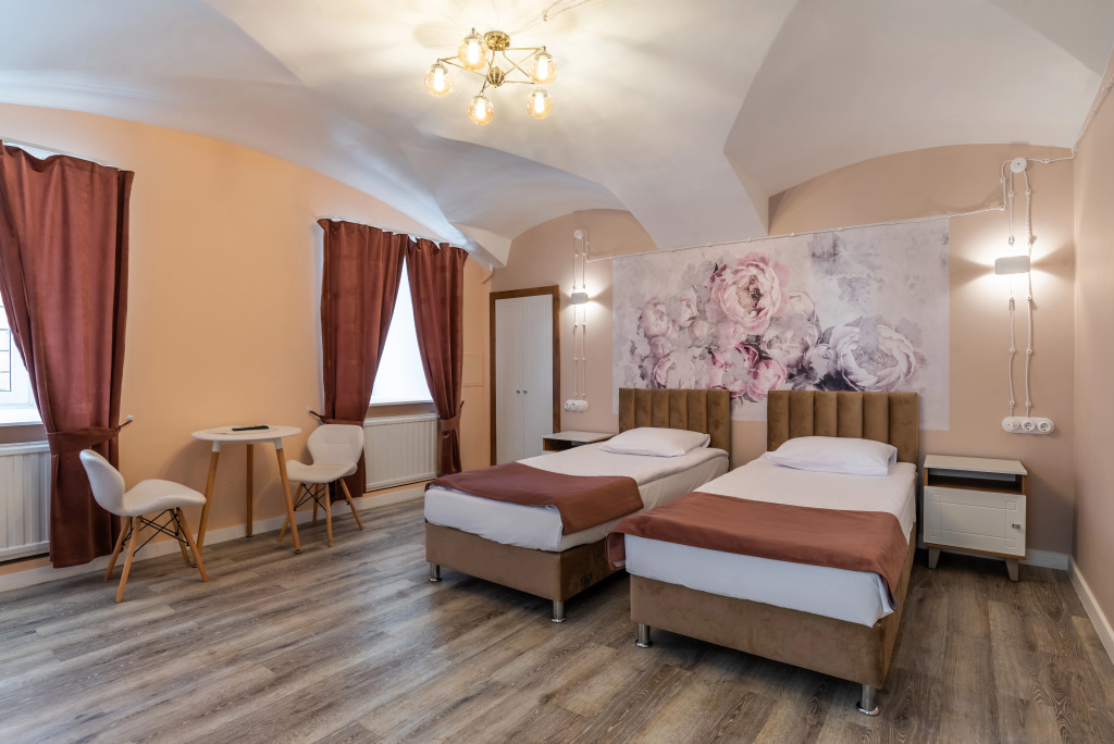 Фотография квартиры Апартаменты Антре на Гороховой с двумя кроватями