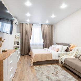 Фотография квартиры Квартира Современная Однушка в 2-х Шагах от Парка Облаков в Парке Галицкого