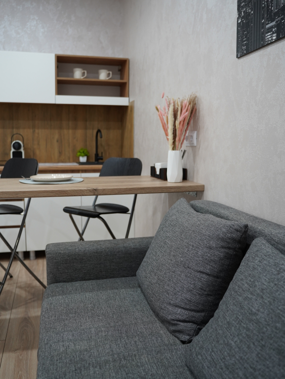 Фотография квартиры Квартира Уютная студия в современном районе