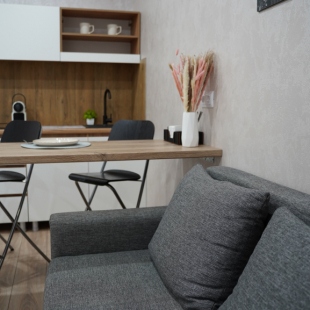 Фотография квартиры Квартира Уютная студия в современном районе