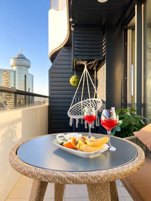 Фотография квартиры Апартаменты Премиальная двухкомнатная квартира с панорамным видом на Ташкент