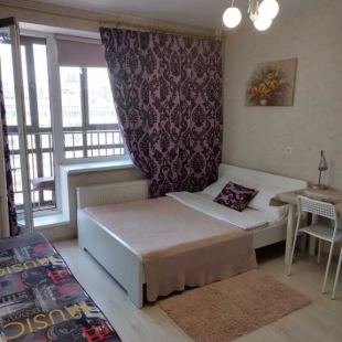 Фотография квартиры Апартаменты Студия на 16 этаже с большой лоджией в Мурино