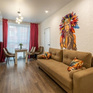 Фотография квартиры Квартира Стильная до 9 человек в современном ЖК