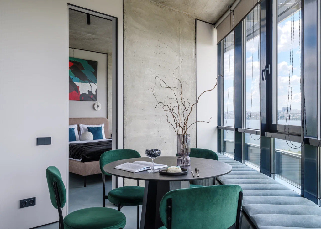 Фотография квартиры Апартаменты Видовые VEROM с выходом на набережную и парк Дельфин ЖК АTLANTIS