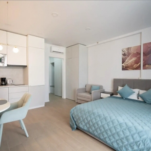 Фотография квартиры Апартаменты LS-Lite Breeze с видом на город и горы