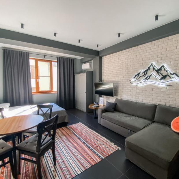 Фотографии квартиры
Студия Топовая локация в сердце Красной Поляны