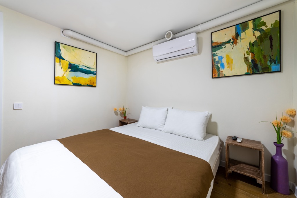 Фотография квартиры Квартира в эко стиле с собственным двориком для отдыха