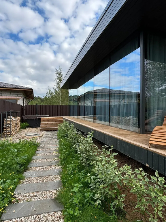 Фотография Коттеджа Частный дом у реки с сауной и чаном