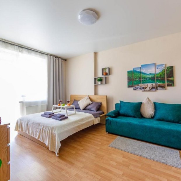 Фотографии квартиры 
            Апартаменты Dayker City Apartments на Циолковского 57