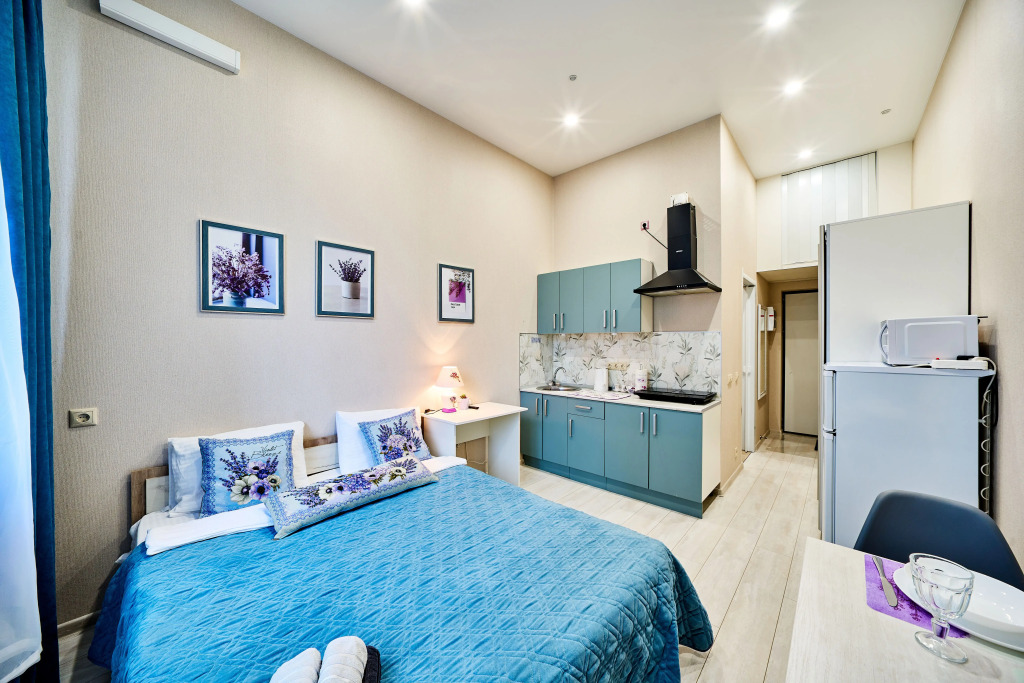 Фотография квартиры Апартаменты GOSTIO студия рядом с Микрохирургией глаза Федорова