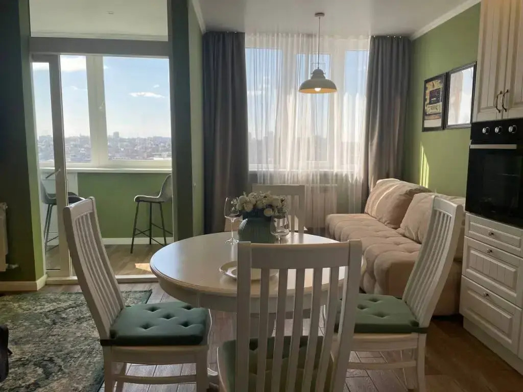 Фотография квартиры Апартаменты в ЖК Белый Ангел с потрясающим видом на реку