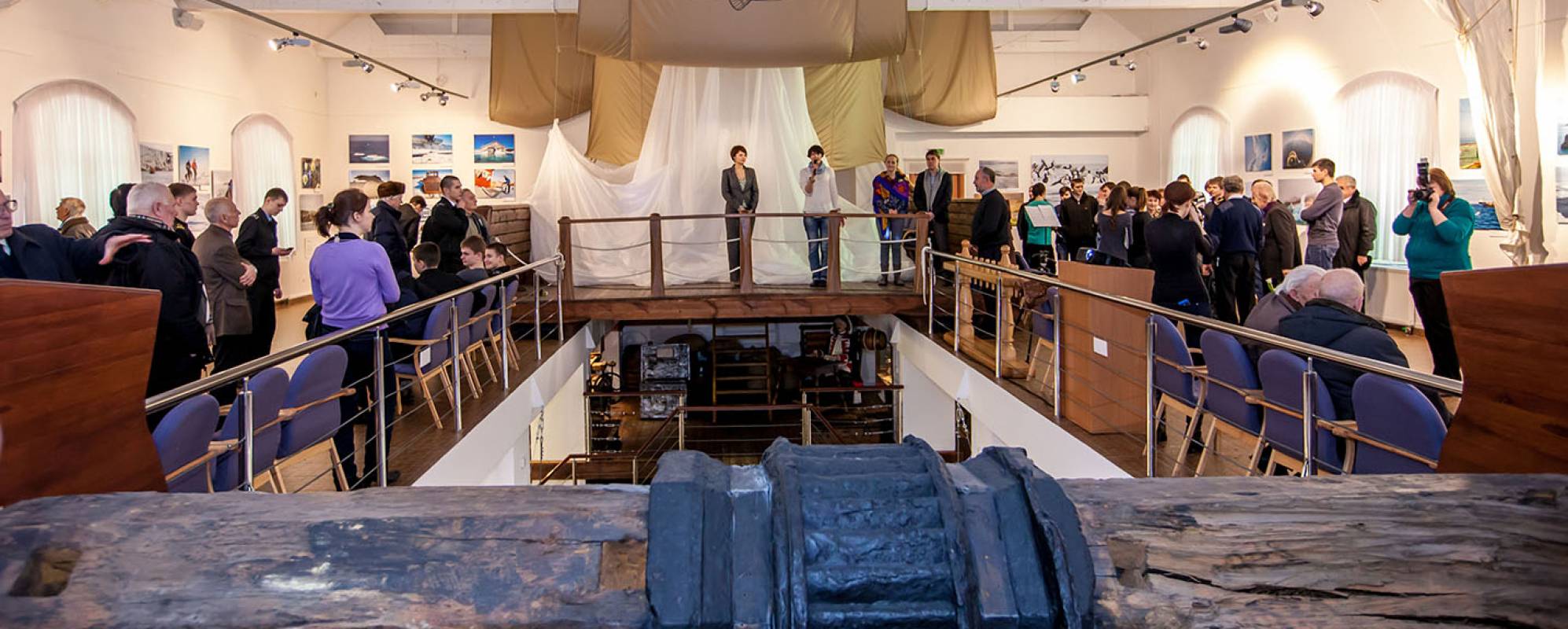 Фотографии конференц-зала Зал экспозиционно-выставочного корпуса Морской Кёнигсберг-Калининград