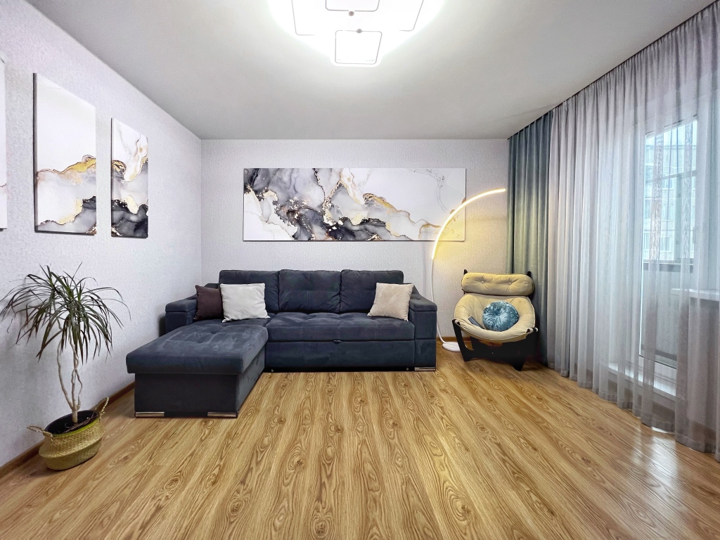 Фотография квартиры Апартаменты "Granada" Современная двухкомнатная квартира с новым евроремонтом в микрорайоне ГГМ!