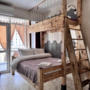 Фотография квартиры Апартаменты Студия с балконом в ЖК Sun Hills Ольгинка