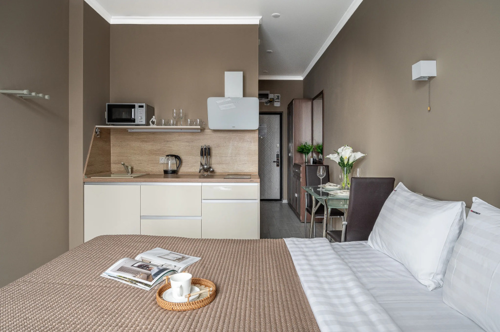 Фотография квартиры Апартаменты Red Apartments Арт Лайт Розен