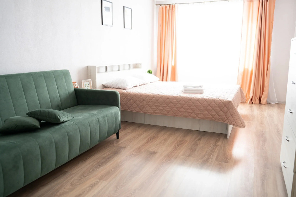 Фотография квартиры Квартира Уютная однокомнатная