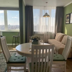 Фотография квартиры Апартаменты в ЖК Белый Ангел с потрясающим видом на реку