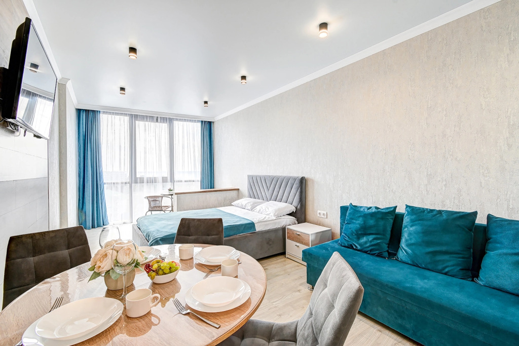 Фотография квартиры Апартаменты MorskayaSimfonya2 с панорамой на море и бассейном на территории