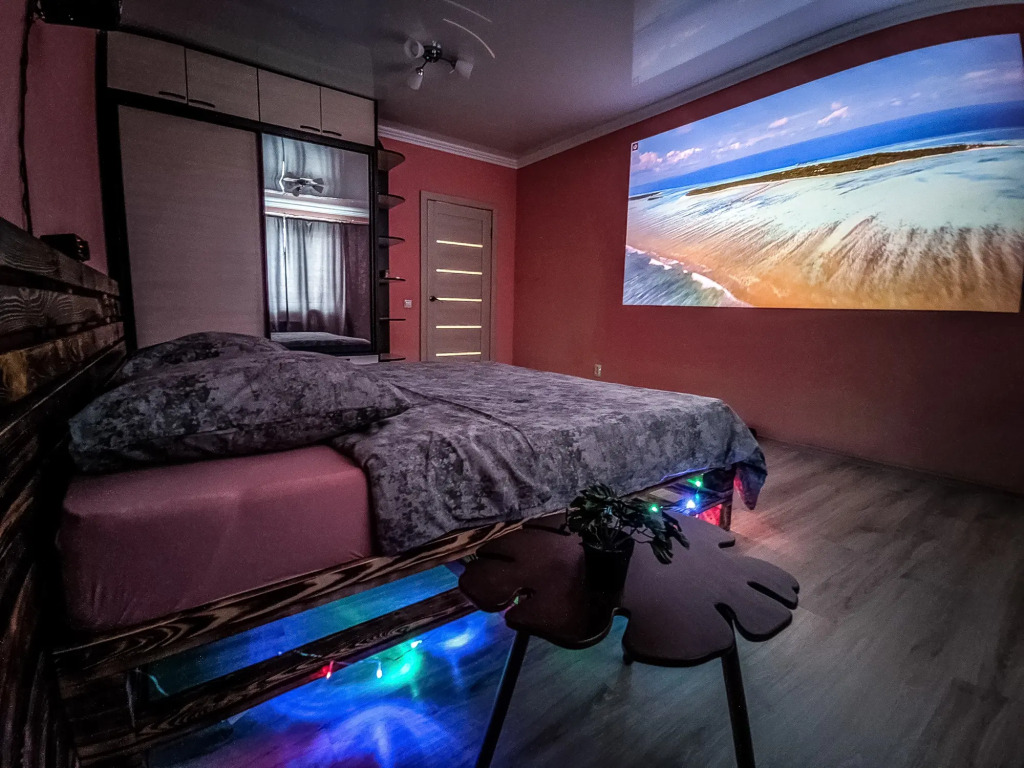 Фотография квартиры Однокомнатная квартира с домашним кинотеатром