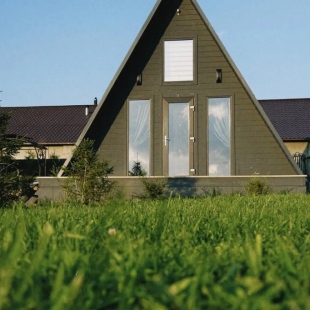 Фотография Коттеджа Частный Дом A-Frame