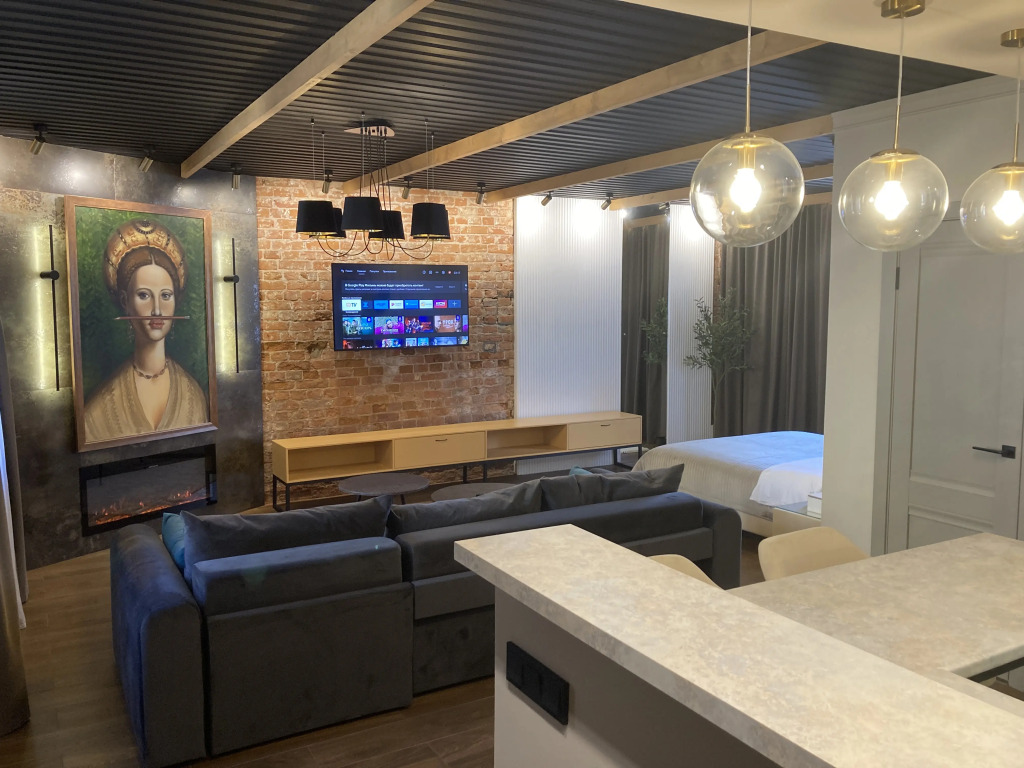 Фотография квартиры Апартаменты Уютные дизайнерские в историческом центре Рыбинска