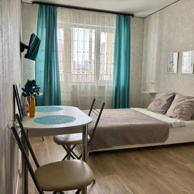 Фотографии квартиры 
            Апартаменты Студия в ЖК Юлай рядом с Проспектом С. Юлаева