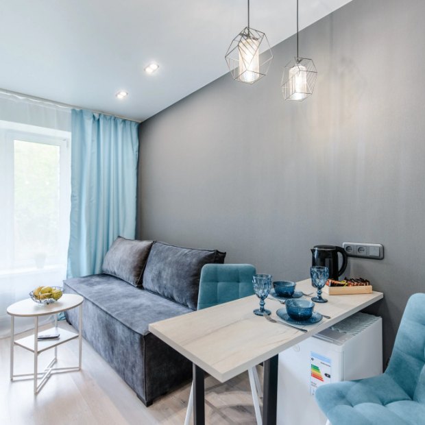 Фотографии квартиры 
            Апартаменты студия NHome Вторые Мичуринские