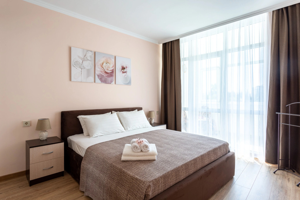 Фотография квартиры Апартаменты Москва ЛаМар двухкомнатные с балконом