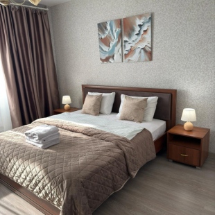 Фотография квартиры Квартира Стильная уютная евродвушка недалеко от аэропорта на 4 человек