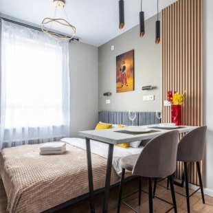 Фотография квартиры Апартаменты InHome24 Спокойная Оранжевая Студия в ЖК Тушино