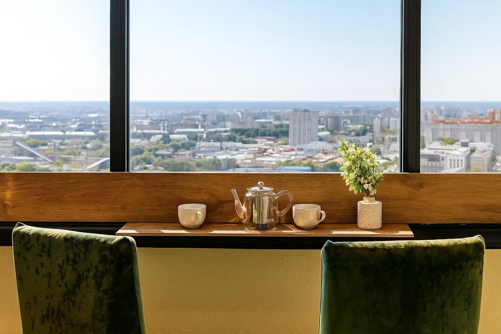 Фотография квартиры Квартира RusHouse с шикарным видом от сети РусХаус