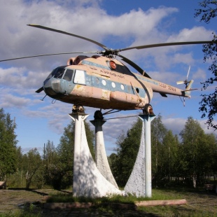 Фотография памятника Памятник Вертолёт Ми-8