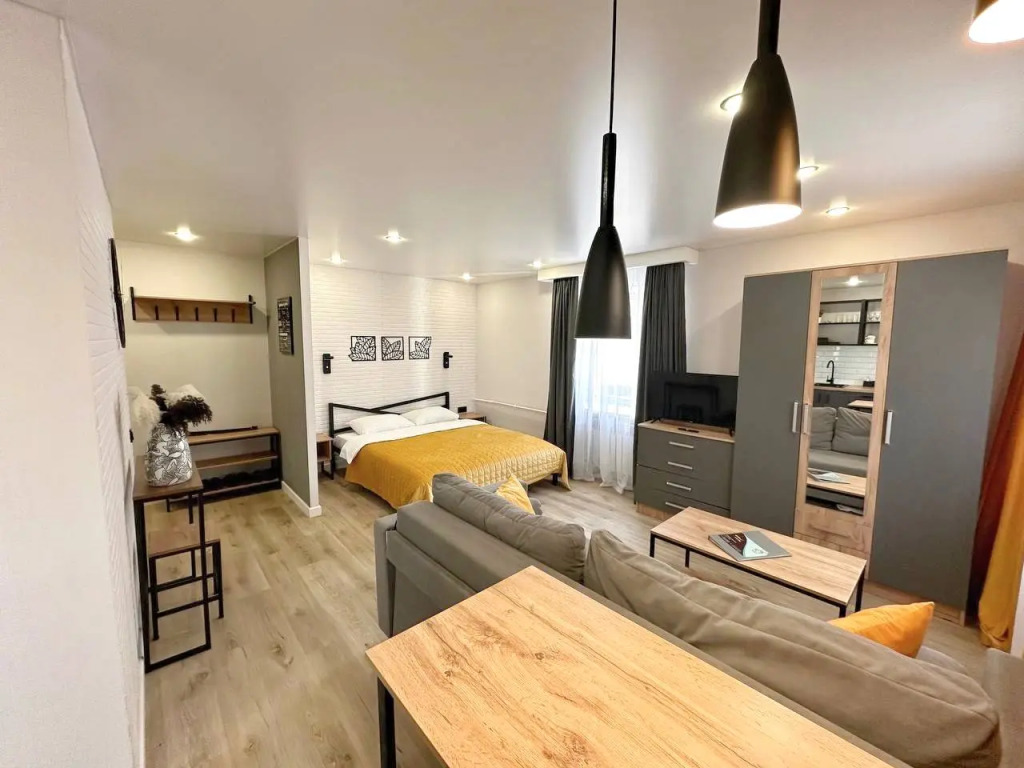 Фотография квартиры Квартира Квартира-студия в стиле лофт в центре