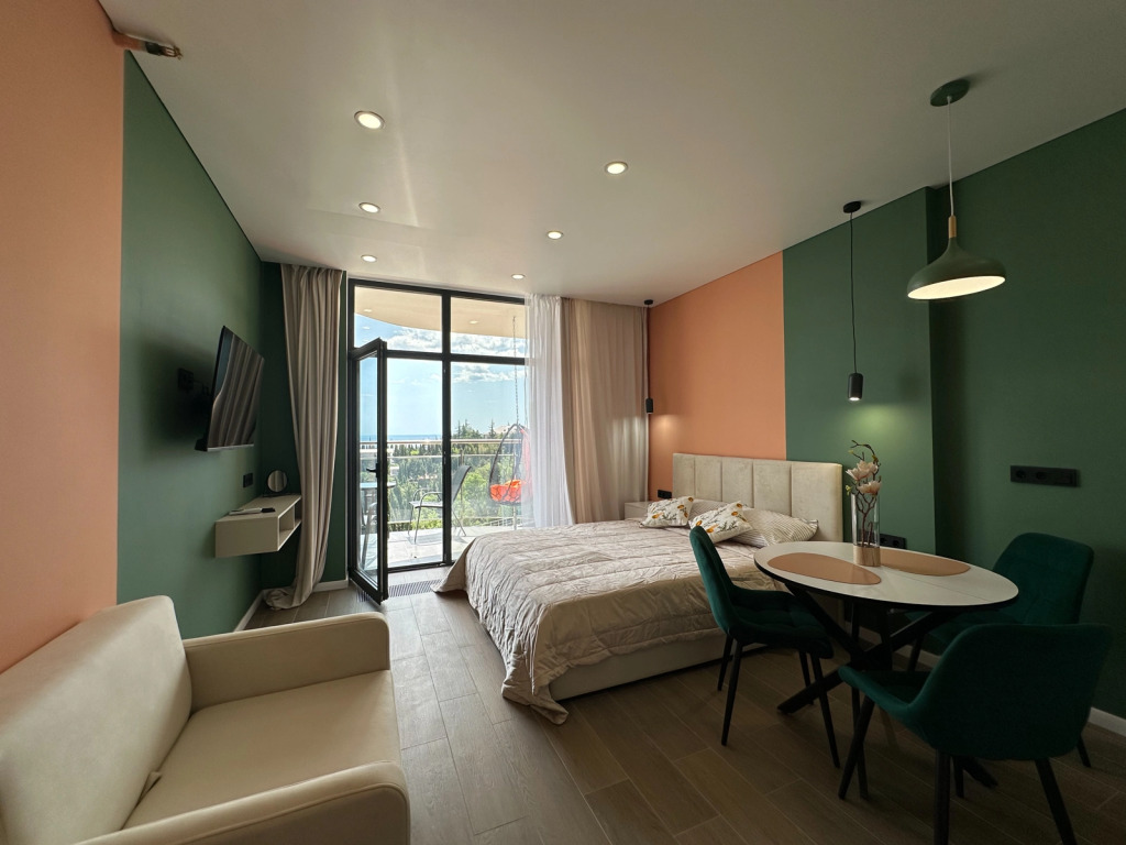 Фотография квартиры Апартаменты LS-Art Flower Kiss с видом на море 2 этаж