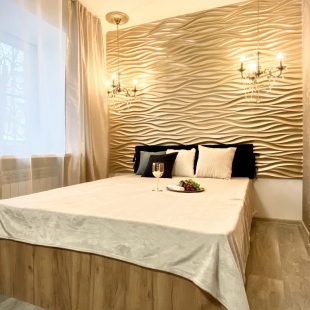 Фотография квартиры Квартира Рядом с набережной студия с камином