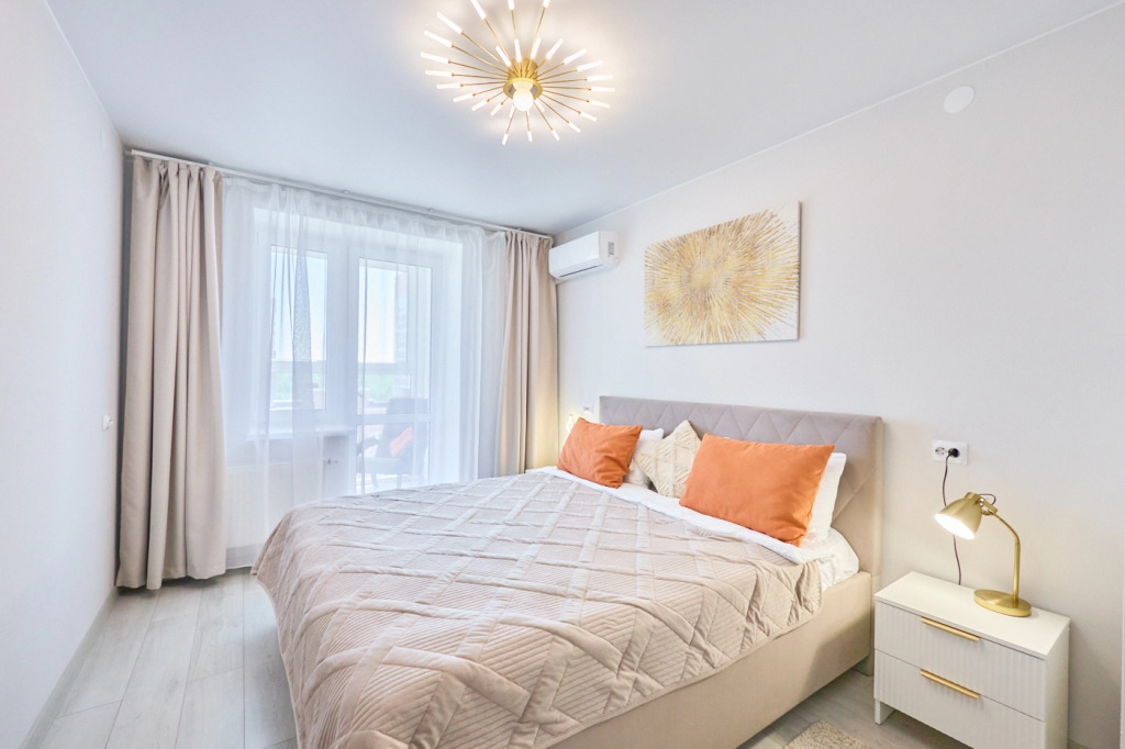 Фотография квартиры Квартира 2-комнатная с видом: идеальное сочетание комфорта и стиля