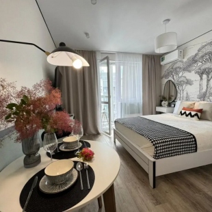 Фотография квартиры Квартира Стильная Cтудия на Куникова 47 г