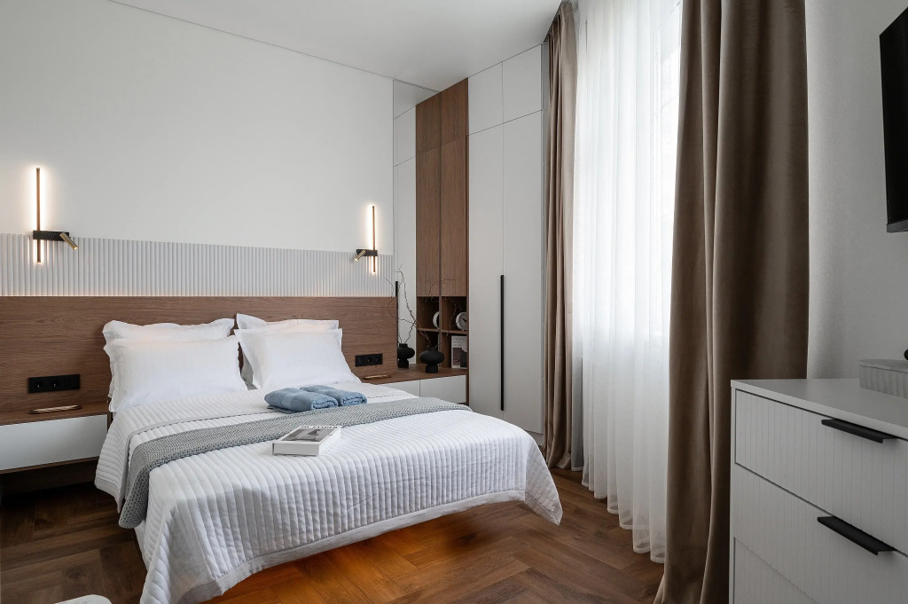 Фотография квартиры Апартаменты с дизайнерским ремонтом и продуманной эргономикой пространства от LetoApart