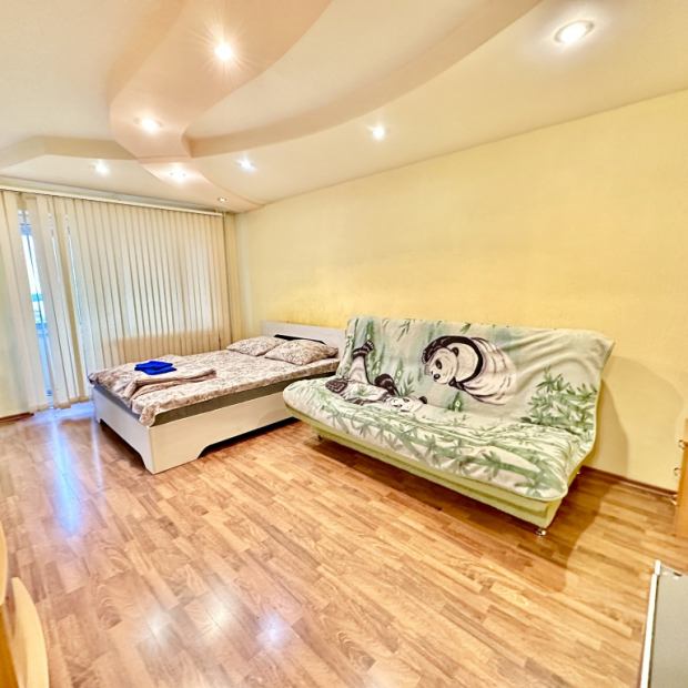 Фотографии квартиры
Квартира студия Квартиркинъ на Пищевиков 23