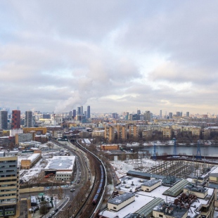 Фотография квартиры Апартаменты Бизнес-студия с видом на Москва-реку