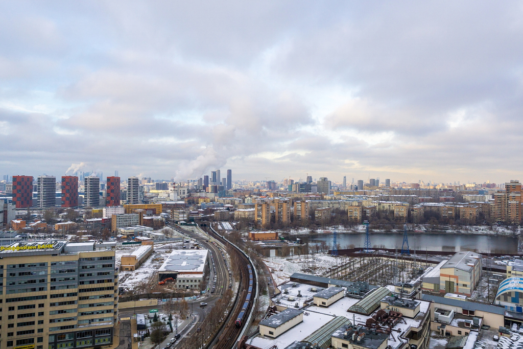 Фотография квартиры Апартаменты Бизнес-студия с видом на Москва-реку