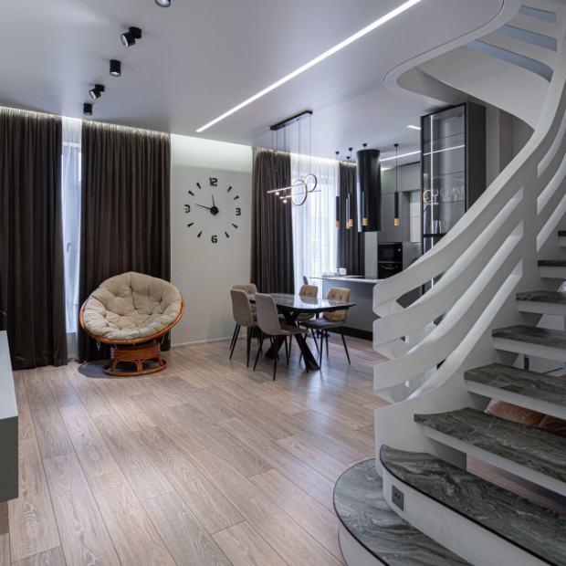 Фотографии квартиры 
            Апартаменты Vyborg Velvet Aparts Двухуровневые в Центре