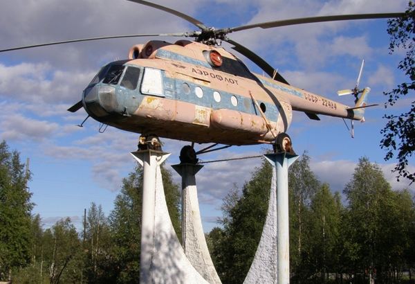 Фотография памятника Памятник Вертолёт Ми-8