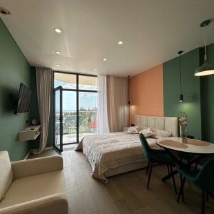 Фотография квартиры Апартаменты LS-Art Flower Kiss с видом на море 2 этаж